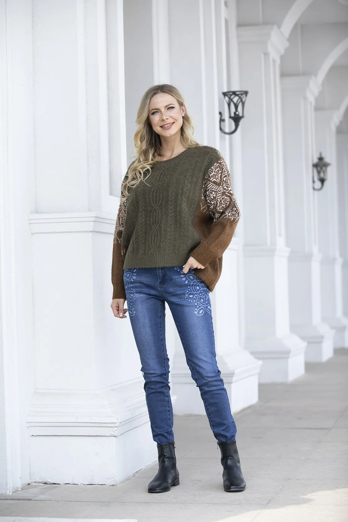 Winter Retro Loose Knitted Sweater