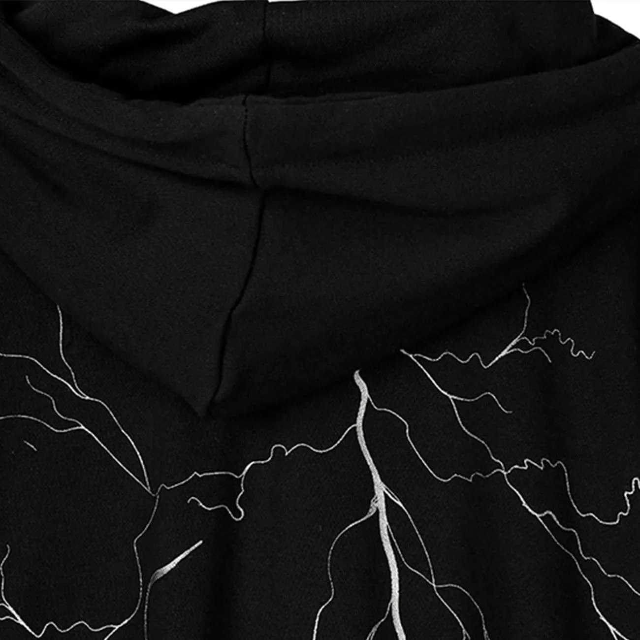 WLS Dark Lightning Butterfly Chain Hoodie